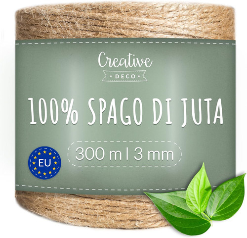 Corda juta rotolo metri - rotolo,