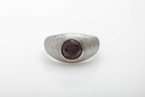 Naturale granato con 14k - granato,