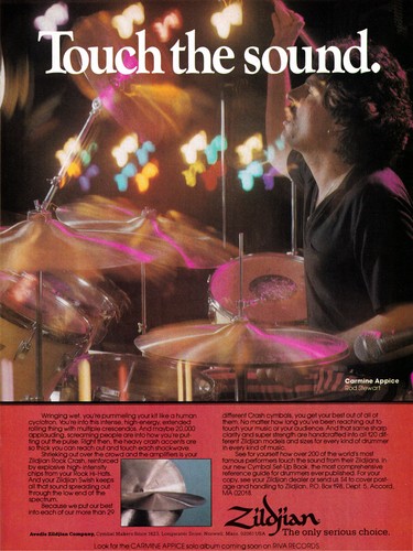 Rod stewart carmine appice - carmine,