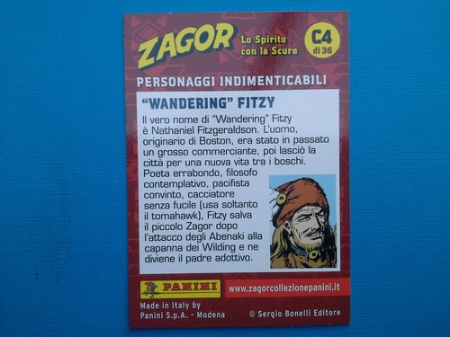 Figurine panini zagor card - panini,