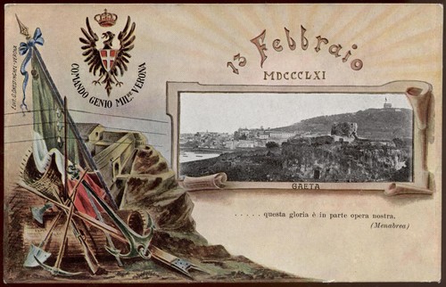 Cartolina militare comando - militare,