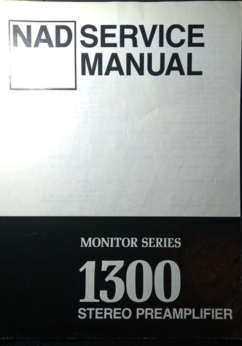Nad 1300 preamplificatore - nad,