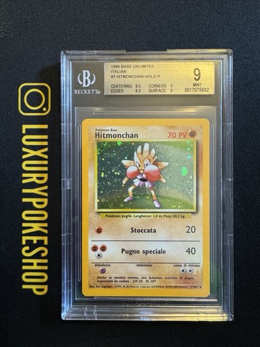 Carta card pokemon hitmonchan - carta,