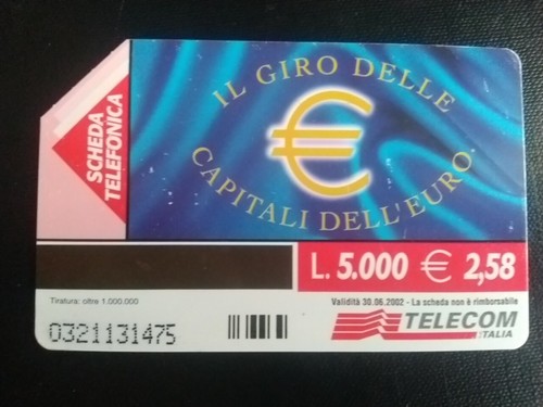 Scheda telefonica giro - telefonica,