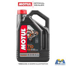 MOTUL 710 2T OLIO MOTORE 100% SINTETICO MISCELA PER MOTO E SCOOTER 2T 4 LITRI