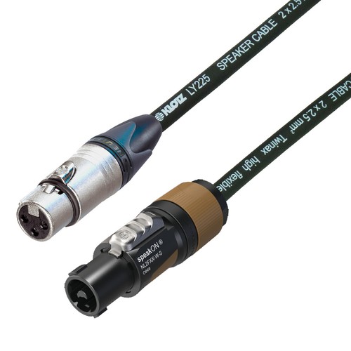 Cavo speakon femmina xlr - speakon, a