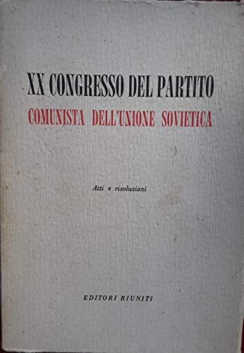 Congresso del partito - xx,