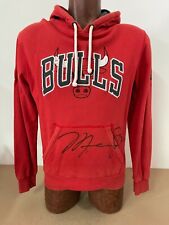 FELPA BASKET NBA CHICAGO BULLS NO MATCH WORN ISSUED SIGNED MICHAEL JORDAN COA