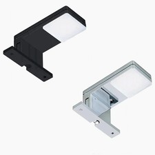Lampada a LED per specchio da bagno – 3W, luce 4000K, colore nero o silver