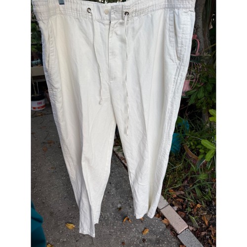 Pantalone uomo bianco sporco