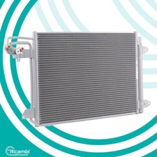 CONDENSATORE RADIATORE ARIA CONDIZIONATA CLIMA PER AUDI A3 VW GOLF SEAT 667003