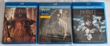 BLU RAY IL SIGNORE DEGLI ANELLI LO HOBBIT LA TRILOGIA COMPLETA IN 3D