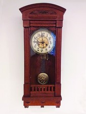 Antico orologio a pendolo con particolarissimo gong a spirale Anni '30