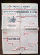 WW2-I PIANI DEL DOPOGUERRA VARATI DALLA CASA BIANCA-DEL 22-03-1943 N.1785