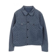 Giacca denim monogramma Louis