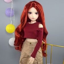 Bambola Pretty Girl altezza 60 cm aggiornamento testa trucco può aprire 1/3 bambola BJD giocattolo regalo