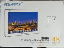 FEELWORLD T7 7 pollici fotocamera DSLR monitor da campo video 4K HDMI