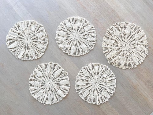 Set centrino vintage piccole - centrino, vintage,