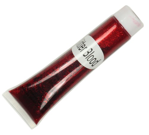 Sangue finto glitter - finto, in