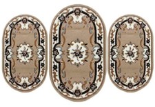 Set parure 3 pezzi ovale a