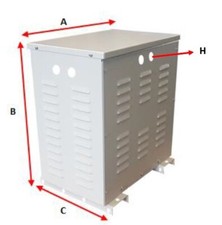 BOX/CASSETTA PER TRASFORMATORE