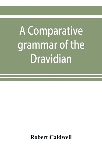 Robert caldwell comparative - caldwell, a