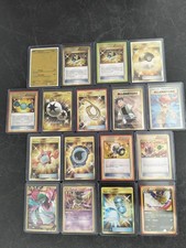 Lotto N.1 Di 17 Carte Pokémon Fuori Serie Gold Mint/NearMint