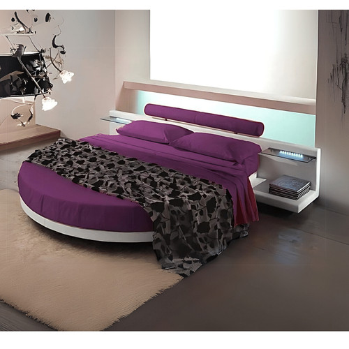 Letto rotondo matrimoniale - letto,