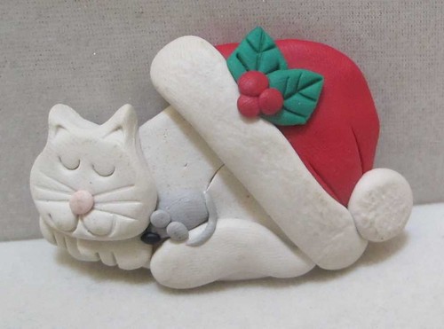 Natale gatto che - natale, dorme