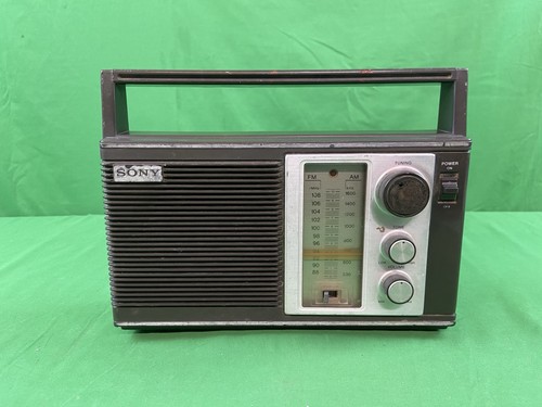 Vintage sony icf - sony, serial