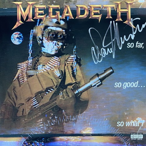 Dave mustaine autografo - dave,