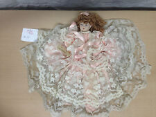 1492. LE BAMBOLE DI JAGO PORCELLANA BISCUIT VINTAGE FATTA A MANO H 25 cm