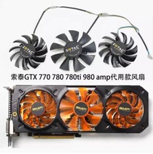 ZOTAC GTX 770 780 780ti 980 AMP Edition scheda grafica ventola di ricambio nuova