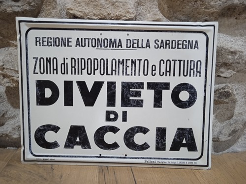 Insegna vintage metallo - vintage,