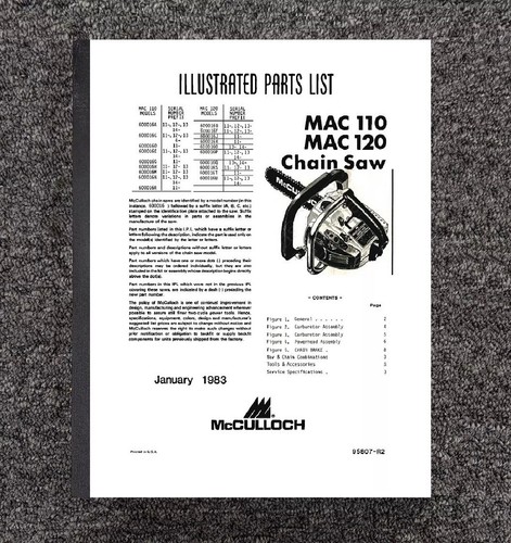 Manuale elenco ricambi
