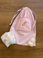 Set Sacchetti Porta Cambio - Personalizzabili - Realizzato a mano
