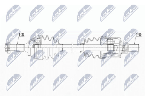 Albero motore nty npw - albero, npw-pe-063