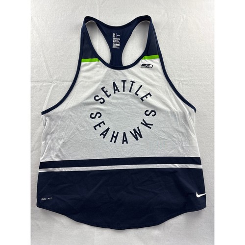 Canotta blu bianca nike - blu,