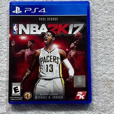 Playstation 4 PS4 Video Game Paul George NBA 2K17 - with Insert - Gaming