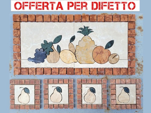 Pannello frutta marmo - pannello,