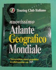 TOURING CLUB ITALIANO- ATLANTE GEOGRAFICO/STORICO MONDIALE 2 VOLUMI CON CUSTODIA