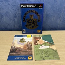 PS2 PlayStation 2 Canis Canem Edit ITA Italiano COMPLETO Manuale Mappa Bully