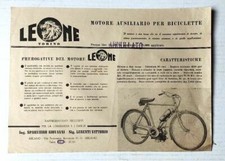 RARO VOLANTINO MICRO MOTORE LEONE TORINO  RULLO AUSILIARIO 