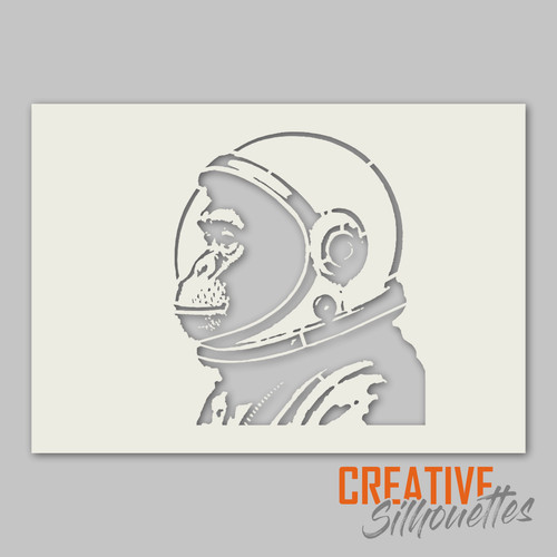 Stencil per astronauta