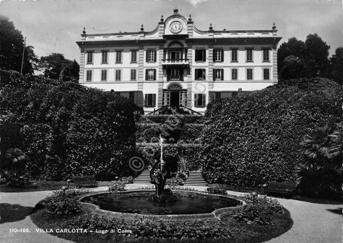 Cartolina lago como - cartolina,