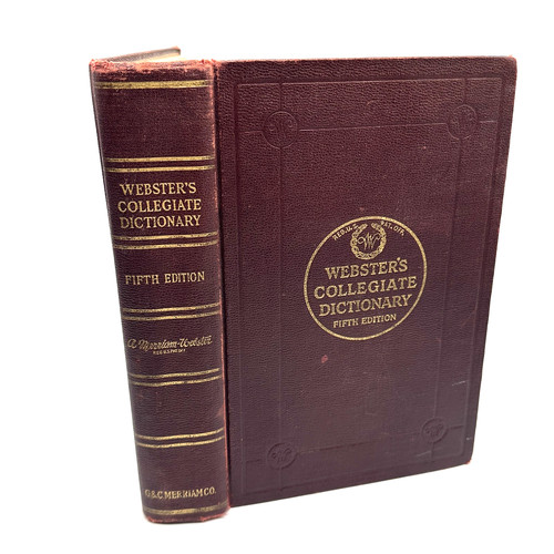 Vintage webster collegiate - vintage, webster's