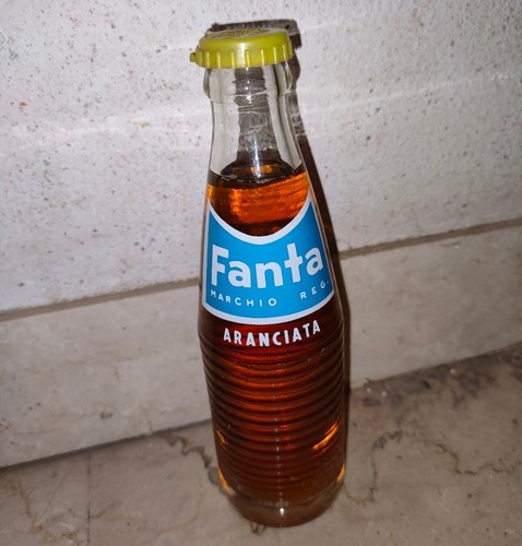 Bottiglia piccola aranciata - bottiglia,