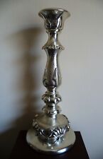 Ottaviani Italy portacandela candelabro argentato 26 cm tavolo scrivania mobile