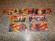 TEX RACCOLTINA STRISCIA 1° SERIE 1/7 COMPLETA RISTAMPA ANASTATICA IL FUORILEGGE