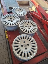CERCHI IN LEGA ORIGINALE USATI CITROEN C2 C3 6x15 4x108 ET27 4 PEZZI + BULLONI